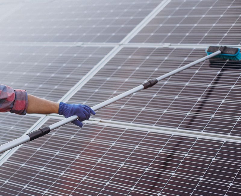 Nettoyage panneaux photovoltaïques